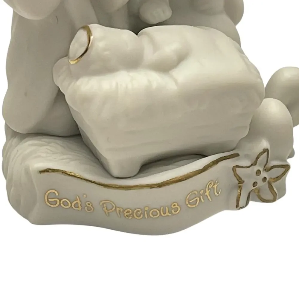 Vintage 1996 PRECIOUS MOMENTS Porcelain ORNAMENT With Box 
